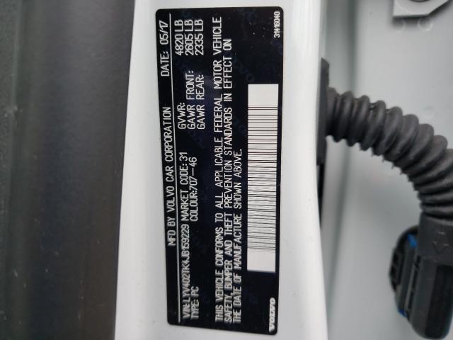 2018 VOLVO S60 INSCRI LYV402TK4JB159229