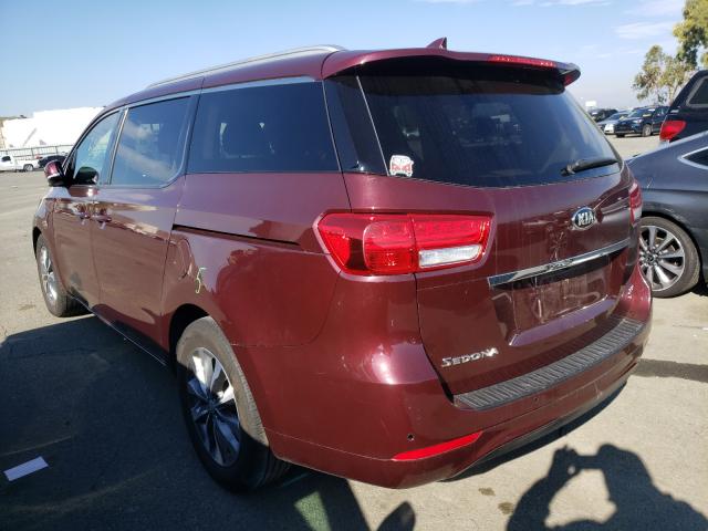 2016 KIA SEDONA EX KNDMC5C17G6184032