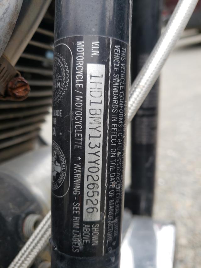 2000 HARLEY-DAVIDSON FLSTF 1HD1BMY13YY026526