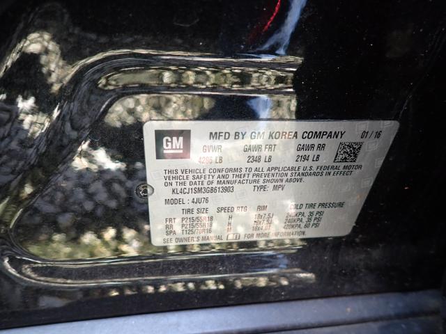 2016 BUICK ENCORE SPO KL4CJ1SM3GB613903