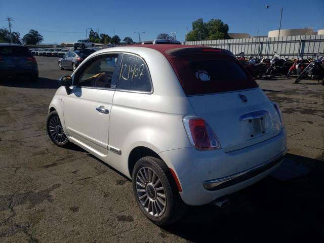 2013 FIAT 500 LOUNGE 3C3CFFER3DT738989
