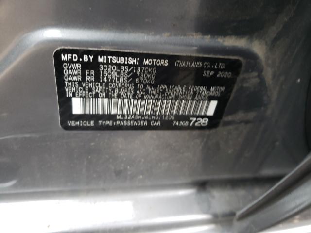 2020 MITSUBISHI MIRAGE LE ML32A5HJ4LH011205