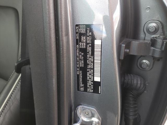 2019 VOLVO S60 T6 R-D 7JRA22TM7KG014370