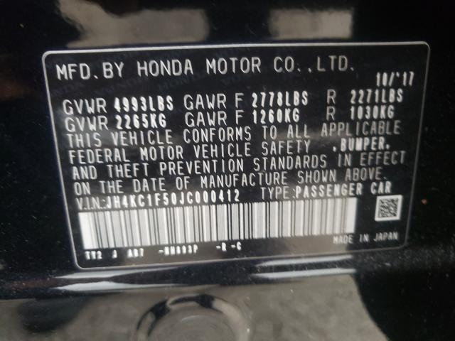 2018 ACURA RLX TECH JH4KC1F50JC000412