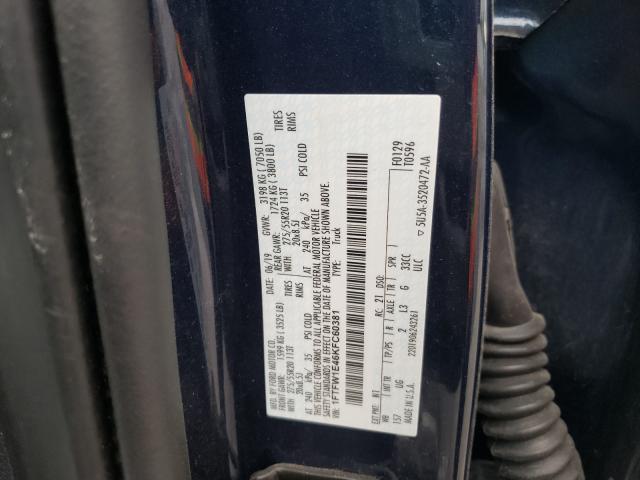 1FTFW1E46KFC60381 Ford F150 Super 2019. Фото: 9