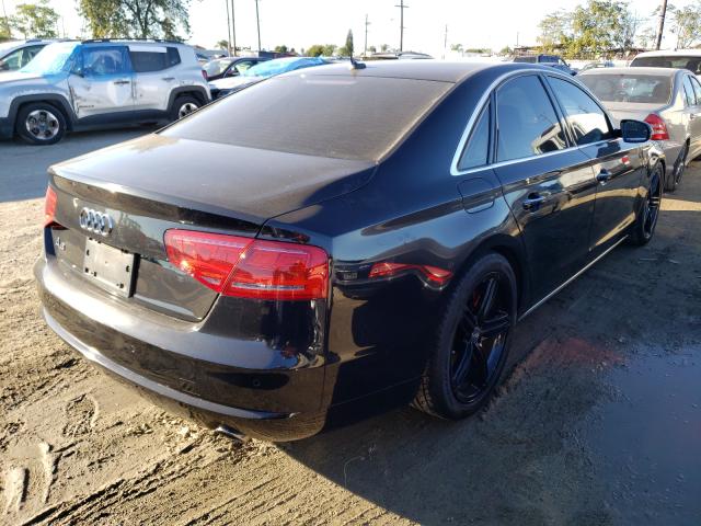 2013 AUDI A8 QUATTRO WAUAGAFD4DN000749