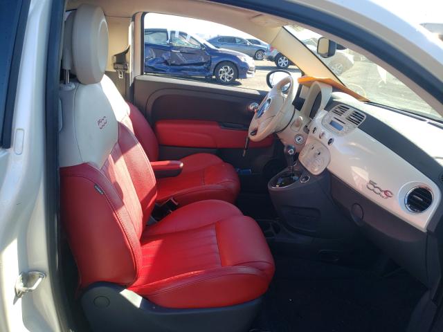 2013 FIAT 500 LOUNGE 3C3CFFER3DT738989
