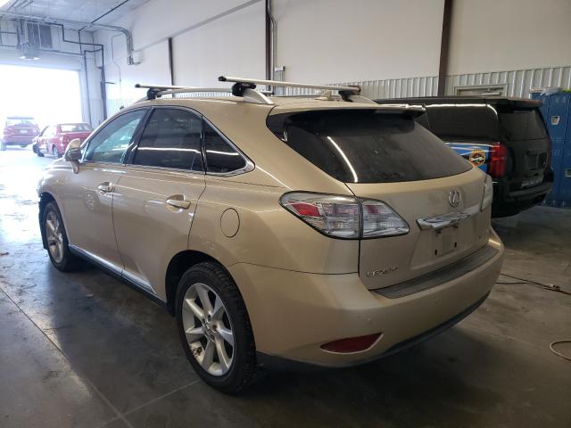 2010 LEXUS RX 350 2T2ZK1BA1AC025540