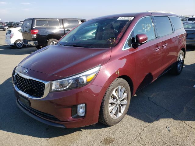 2016 KIA SEDONA EX KNDMC5C17G6184032