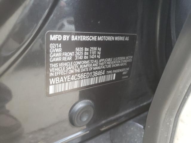 2014 BMW 740 LI WBAYE4C56ED138464