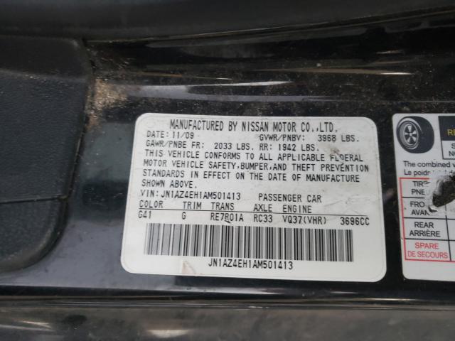 2010 NISSAN 370Z JN1AZ4EH1AM501413