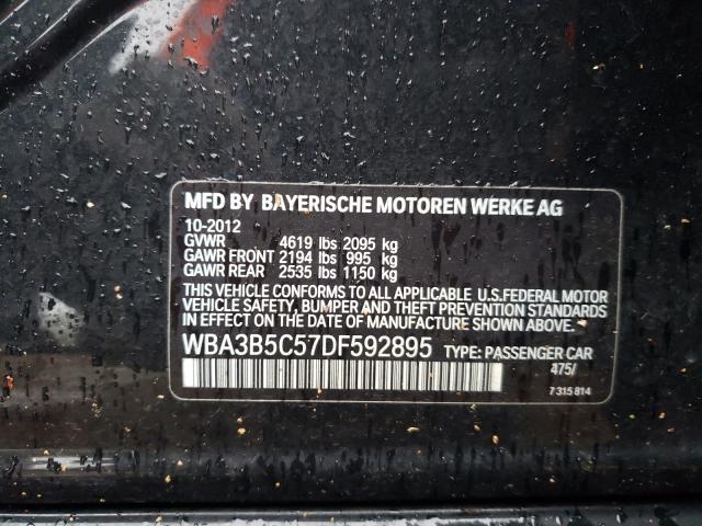 2013 BMW 328 WBA3B5C57DF592895