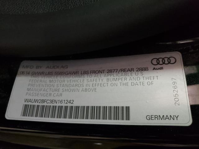 2014 AUDI S7 PREMIUM WAUW2BFC3EN161242
