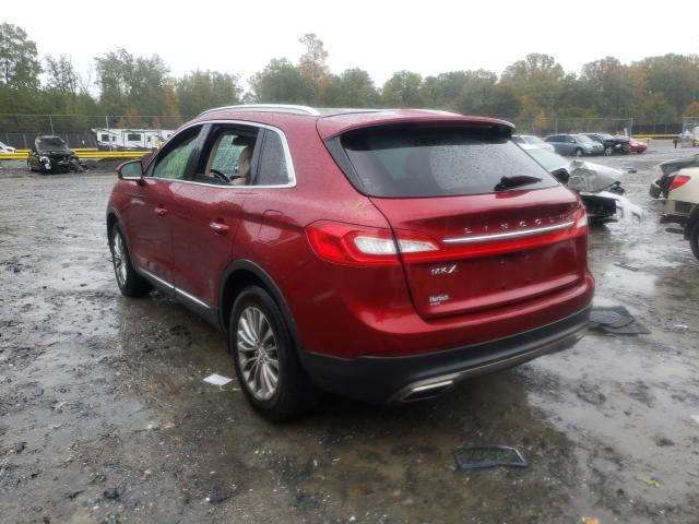 2017 LINCOLN MKX SELECT 2LMPJ6KR1HBL12977