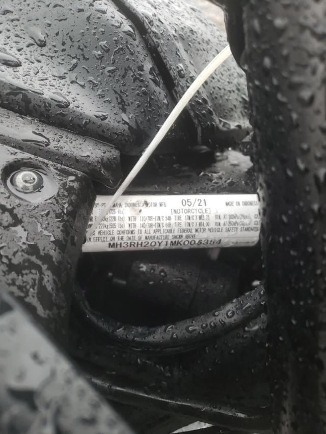 2021 YAMAHA MT-03 MH3RH20Y1MK006354