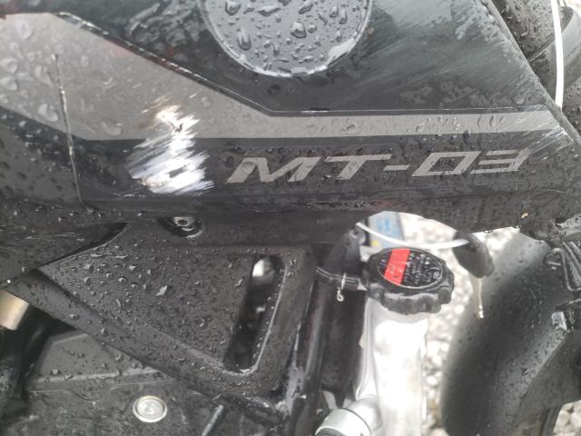 2021 YAMAHA MT-03 MH3RH20Y1MK006354