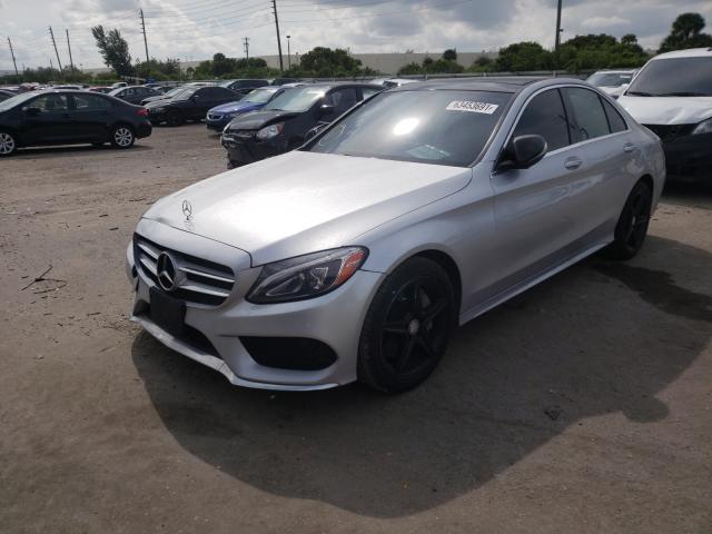 2015 MERCEDES-BENZ C300 4MATI 55SWF4KB6FU010734