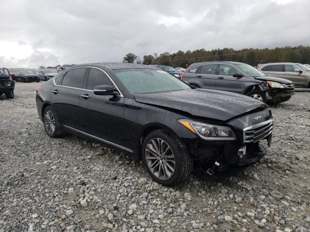 Salvage cars for sale from Copart Loganville, GA: 2017 Genesis G80 Base