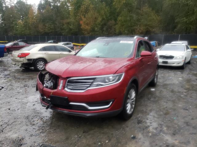 2017 LINCOLN MKX SELECT 2LMPJ6KR1HBL12977