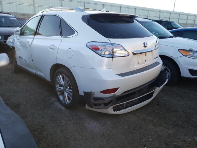 2012 LEXUS RX 450 JTJBC1BA3C2427917