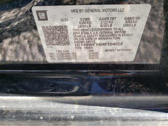 2021 GMC DENALI 1GT49WEY6MF104018