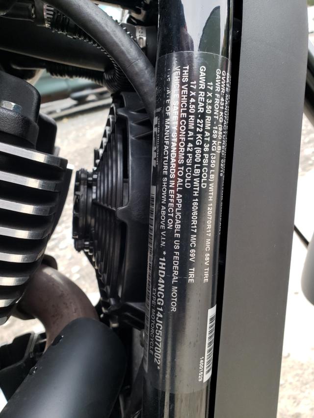 2018 HARLEY-DAVIDSON XG750A STR 1HD4NCG14JC507002