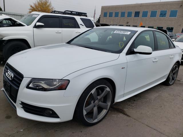 2012 AUDI A4 PRESTIG WAUKFAFL8CN014960