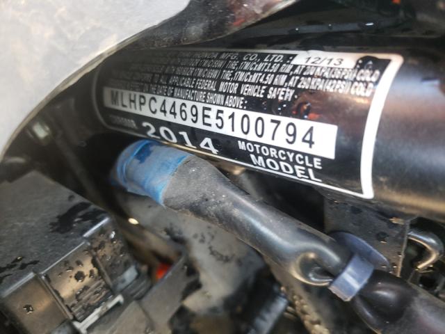 2014 HONDA CBR500 R MLHPC4469E5100794