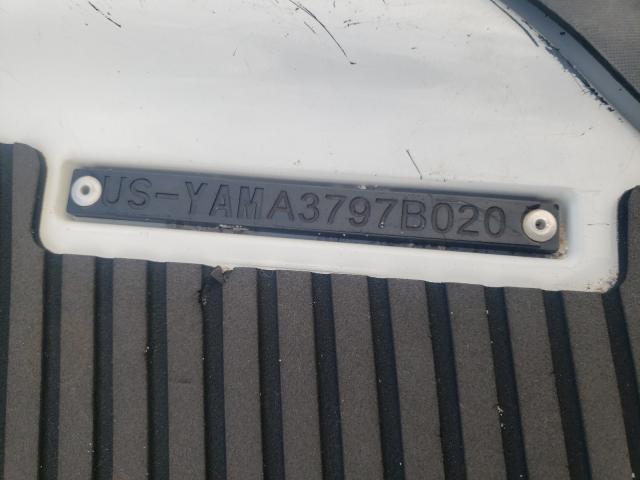 2020 YAMAHA JETSKI YAMA3797B020