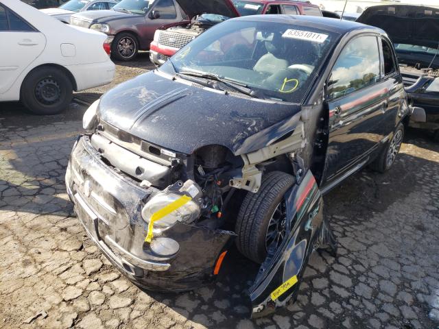 2012 FIAT 500 LOUNGE 3C3CFFCR3CT254175