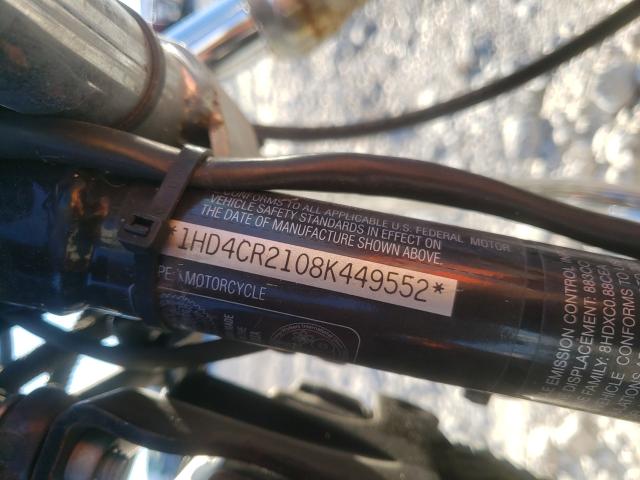 2008 HARLEY-DAVIDSON XL883 L 1HD4CR2108K449552