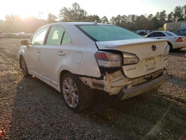 2010 LEXUS HS 250H JTHBB1BA8A2027384