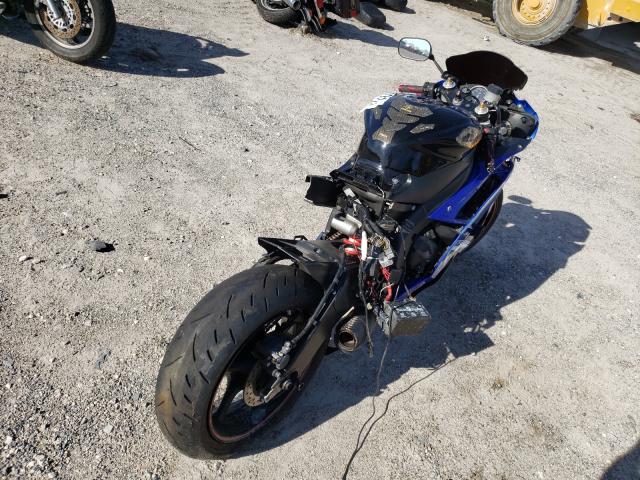 2011 YAMAHA YZFR6 JYARJ16E3BA022287
