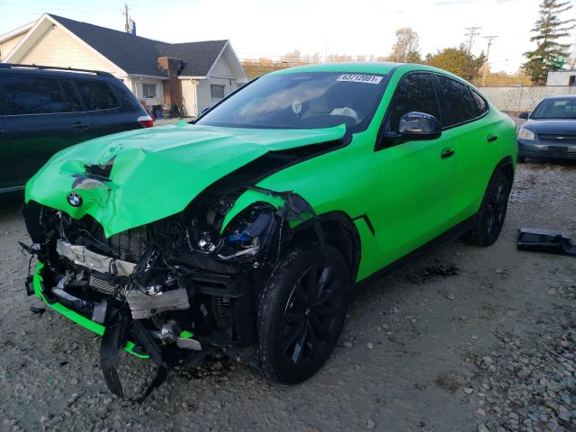 2021 BMW X6 XDRIVE4 5UXCY6C09M9D94556