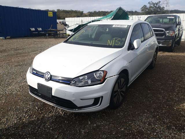 2016 VOLKSWAGEN E-GOLF SE WVWKP7AU7GW915191