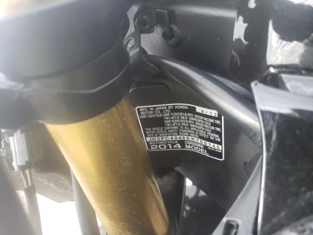 2014 HONDA CBR600 RR JH2PC4045EK700146