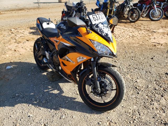 Salvage cars for sale from Copart Tanner, AL: 2019 Kawasaki EX650 F