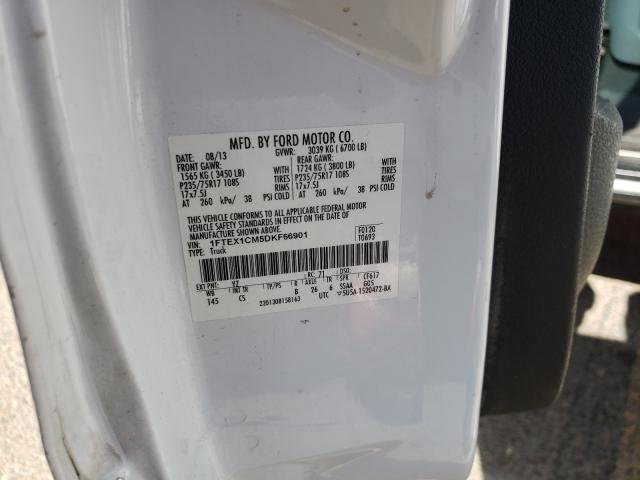 2013 FORD F150 CREW 1FTEX1CM5DKF66901