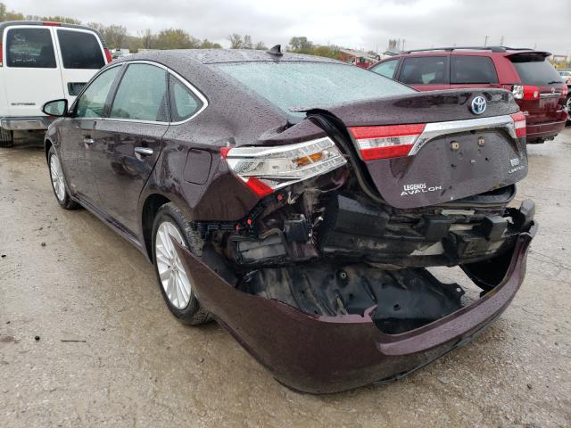 2015 TOYOTA AVALON HYB 4T1BD1EB8FU039803