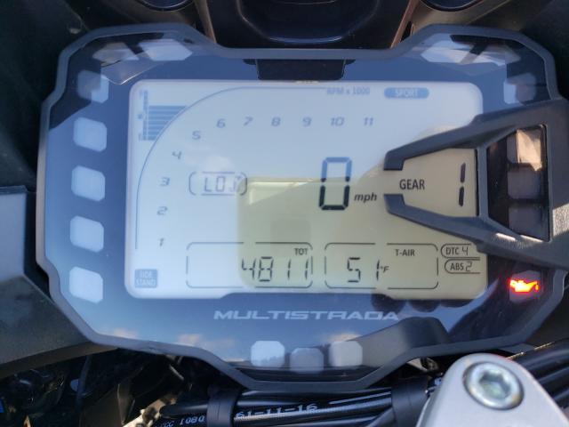2017 DUCATI MULTISTRAD ZDMAAEDT8HB019077