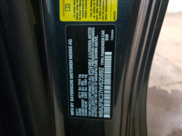 2017 BMW 230I WBA2F9C37HV635892