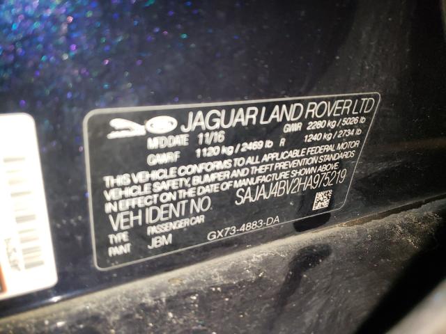 2017 JAGUAR XE PREMIUM SAJAJ4BV2HA975219