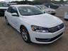 2012 VOLKSWAGEN  PASSAT