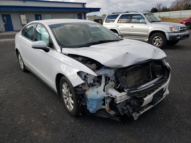 Salvage cars for sale from Copart Mcfarland, WI: 2015 Ford Fusion S