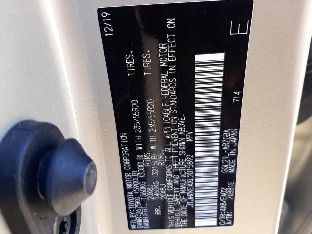 2020 LEXUS RX 350 L JTJHZKEAXL2015892