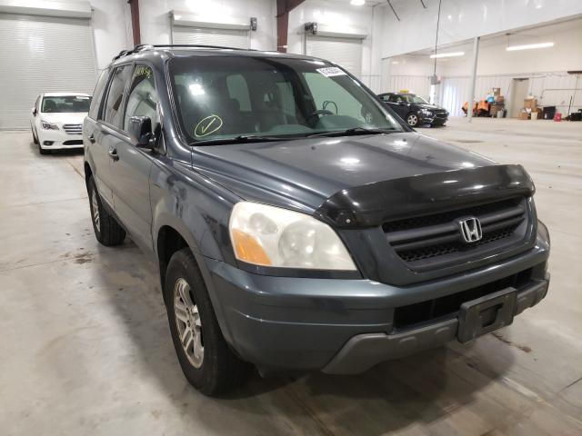 Salvage cars for sale from Copart Avon, MN: 2005 Honda Pilot EXL