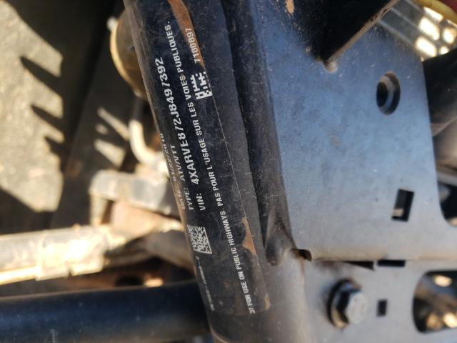 2018 POLARIS RANGER CRE 4XARVE872J8497392