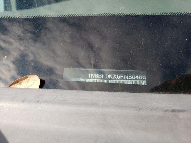 2015 NISSAN NV 1500 1N6BF0KX6FN804684