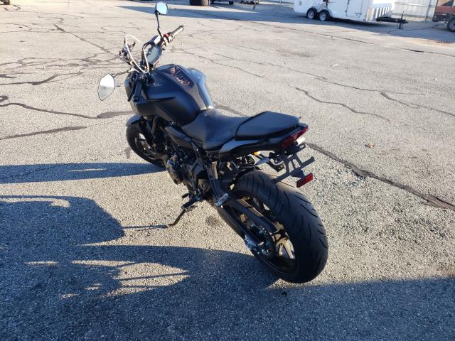 2019 YAMAHA MT07 JYARM27E2KA004973