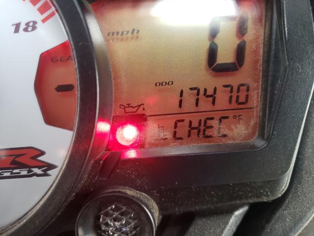 2007 SUZUKI GSX-R600 JS1GN7DA272126896